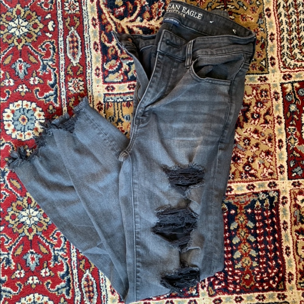 American Eagle Distressed Jeans - Super Stretch X